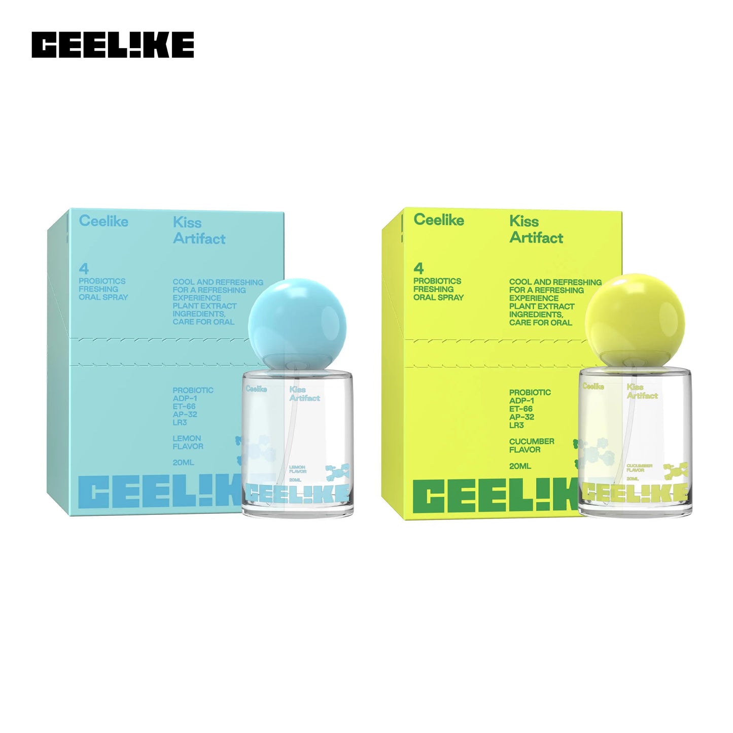 CEELIKE Oral Spray 20Ml - Fresh Breath & Oral Care, Sugar-Free, Portable, Long-Lasting Freshness