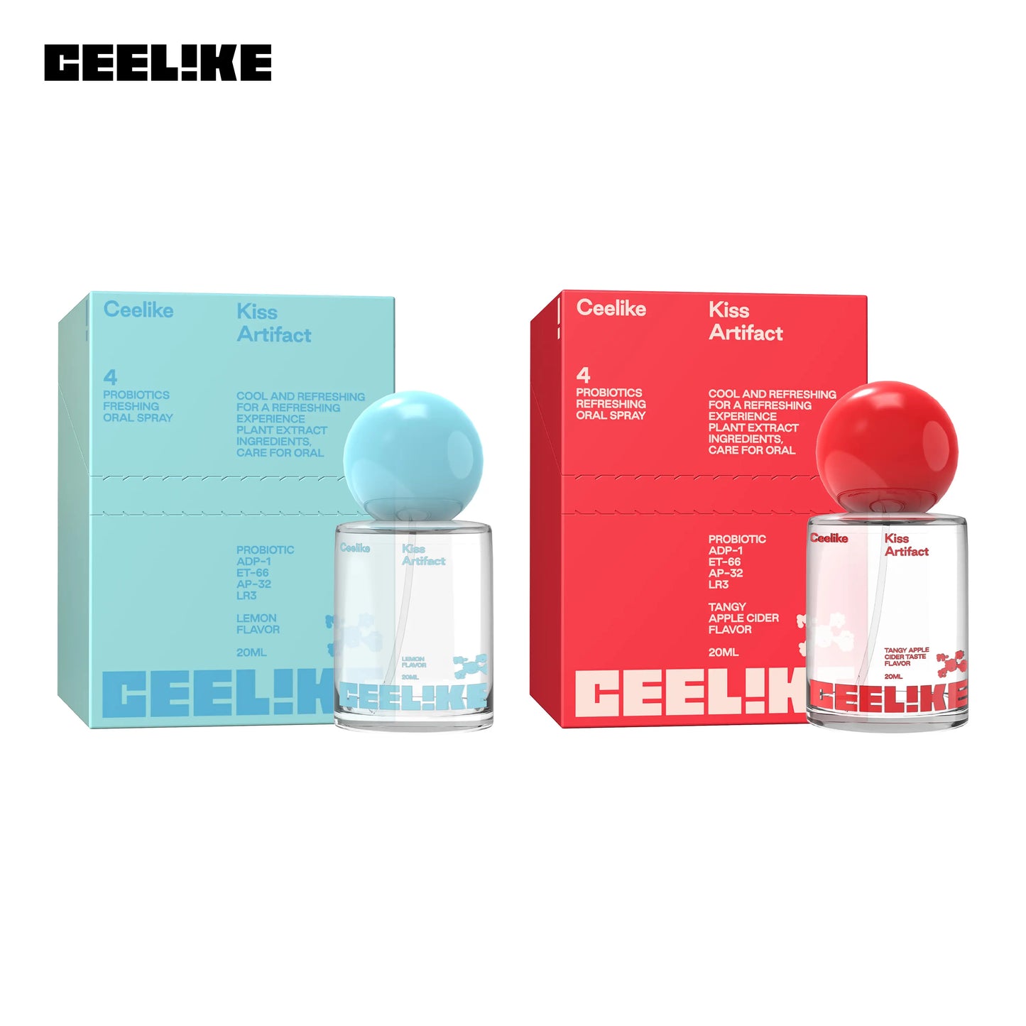 CEELIKE Oral Spray 20Ml - Fresh Breath & Oral Care, Sugar-Free, Portable, Long-Lasting Freshness
