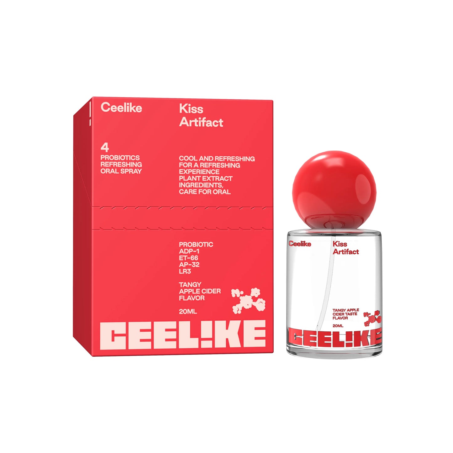 CEELIKE Oral Spray 20Ml - Fresh Breath & Oral Care, Sugar-Free, Portable, Long-Lasting Freshness