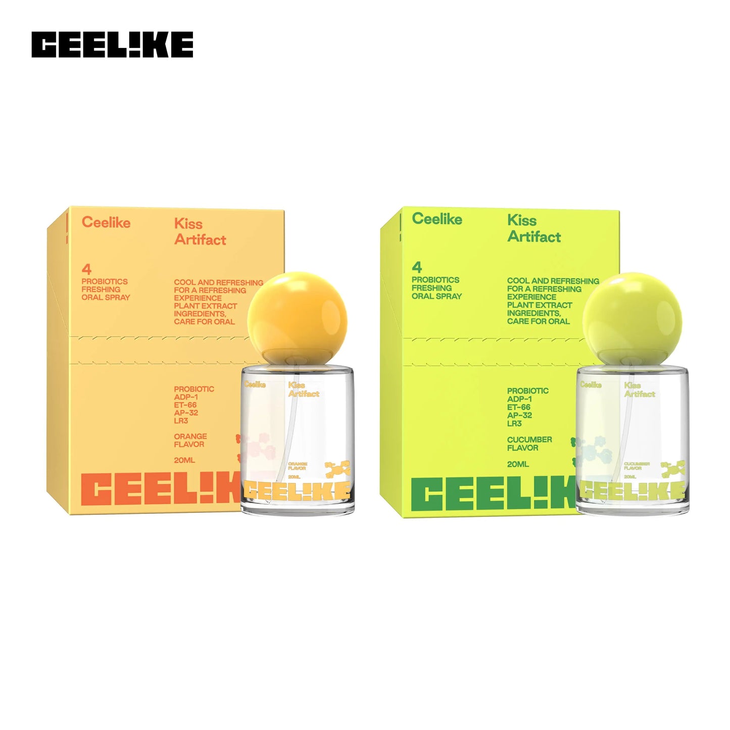 CEELIKE Oral Spray 20Ml - Fresh Breath & Oral Care, Sugar-Free, Portable, Long-Lasting Freshness