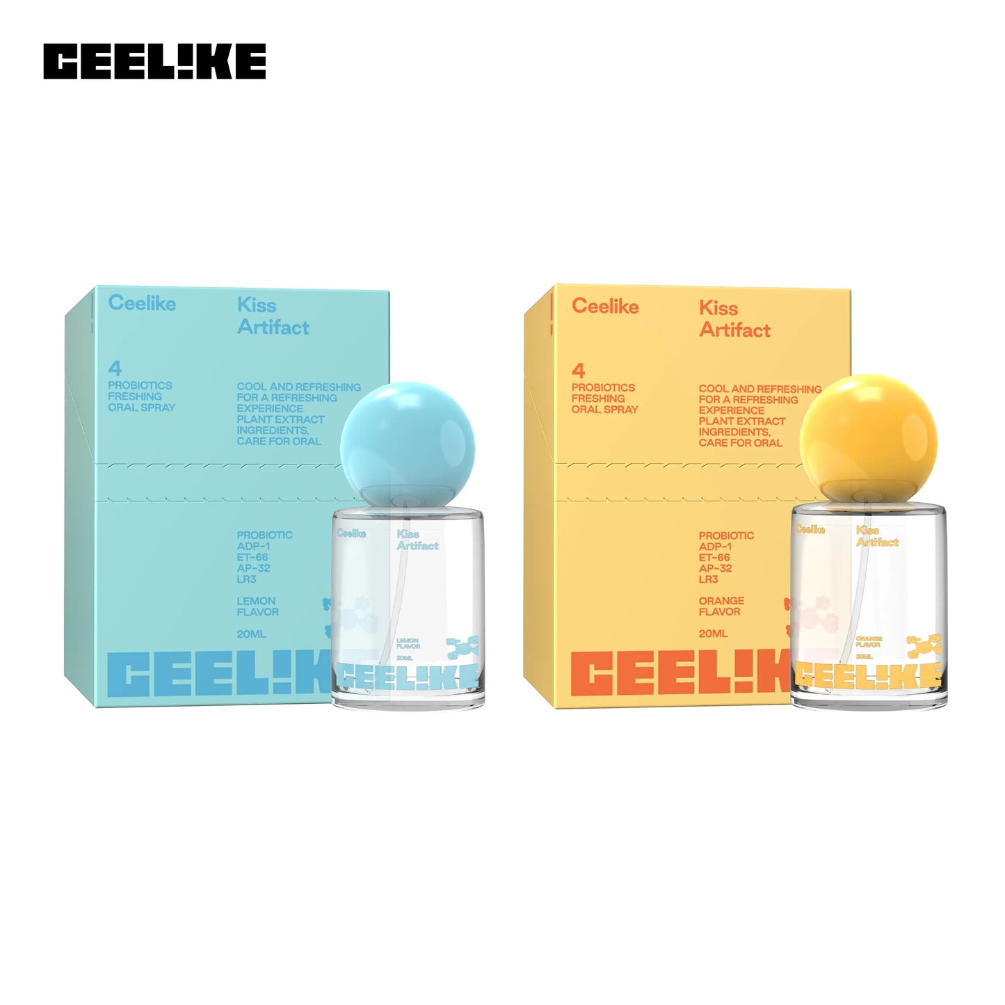 CEELIKE Oral Spray 20Ml - Fresh Breath & Oral Care, Sugar-Free, Portable, Long-Lasting Freshness